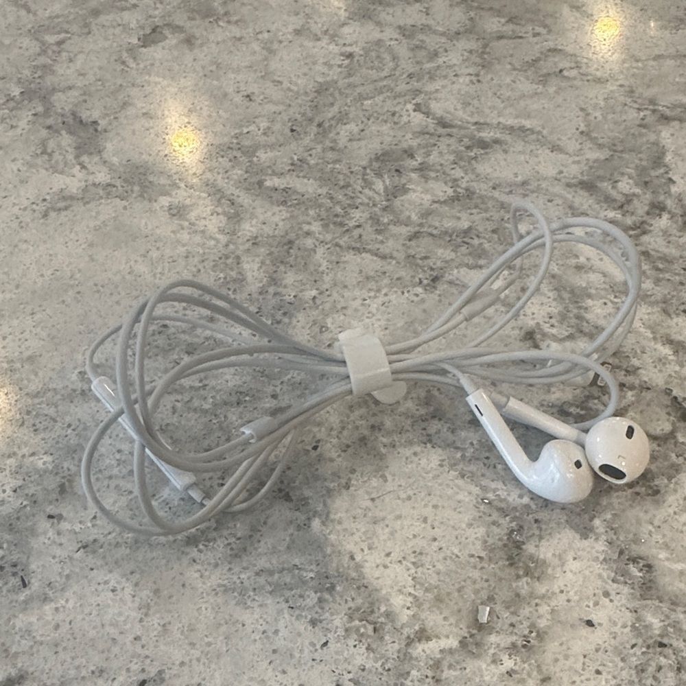 🤍 Apple EarPods with Lightning Connector – White (Excellent Condition)